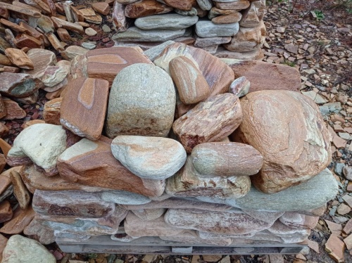 Златолит жёлтый, жёлто-зелёный глыбки и валуны для ланшафтного дизайна купить в Мытищах