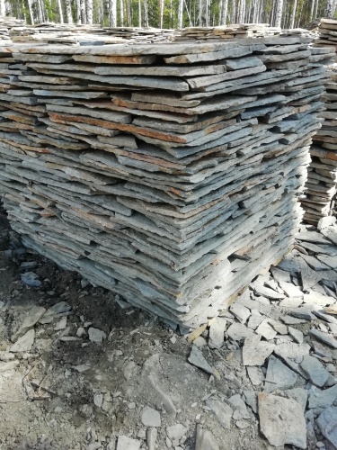 Плитняк златолит Уральский  для фасада купить в Мытищах