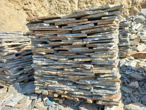 Плитняк серицит облицовочный 10-20мм купить в Мытищах